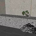 Modern Reception Desk Reception Desk 3d model