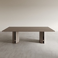 Dining Table Tea Table Office Desk Long Table Square Table 3d model