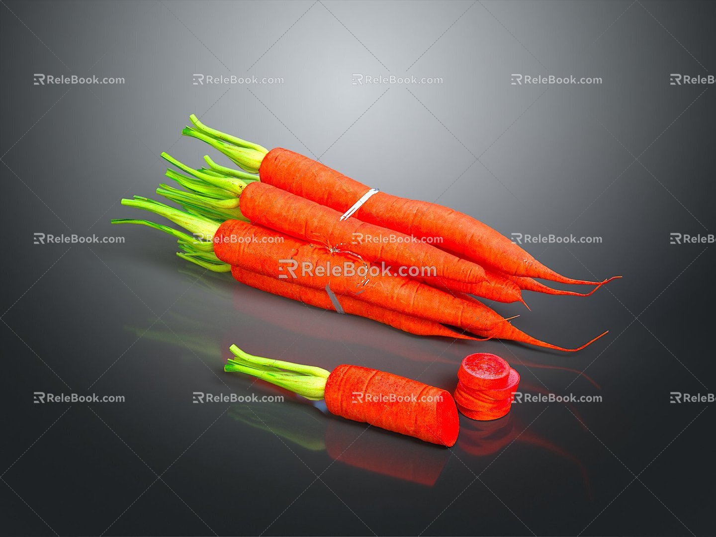 radish carrot sweet potato water radish fruits and vegetables fruits and vegetables fresh fruits and vegetables seasonal fruits and vegetables 3d model