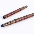 Dual Commercial Industrial Cylindrical Equipment With Textured Surface And Black Ends