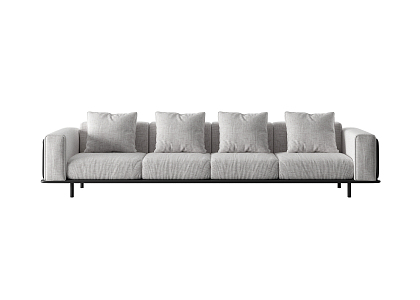 Modern Multiplayer Sofa 3d model