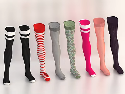 Stockings Stockings Socks Pants 3d model Stockings Stockings Socks Pants 3d model