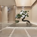 Modern Beauty Salon Storefront Design With Glass Doors And Elegant Exterior Facade