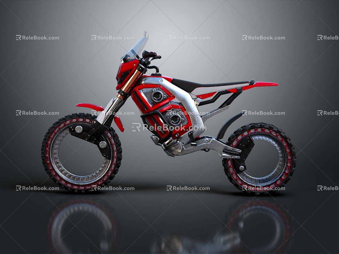 Modern Motorcycle Jet Motorcycle Science Fiction Motorcycle Concept Motorcycle Flying Car 3d model