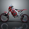 Modern Motorcycle Jet Motorcycle Science Fiction Motorcycle Concept Motorcycle Flying Car 3d model