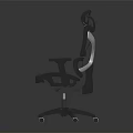 Respawn Modern Mesh Office Chairs in Black and Gray with Armrests and Wheels