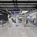 Modern Clothing Store Interior With Displayed Clothes Mannequins Neat Racks And Lighting