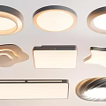 Modern Ceiling Lights With Various Shapes And Stylish Illuminated Designs