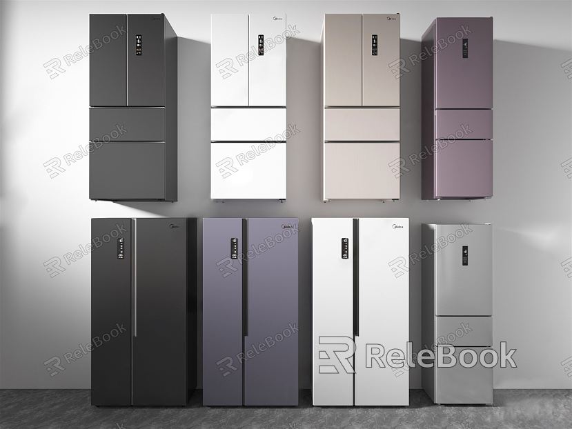 Modern refrigerator refrigerator combination model