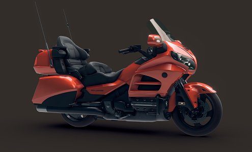 Honda Golden Wing Motorcycle 3d model