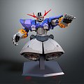 Mecha Warrior Mecha Soldier Machine Armor Mechanical Armor 3d model