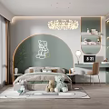 Cozy Kids Room Interior With Bear Wall Decor Stuffed Toys Chandelier And Soft Rug