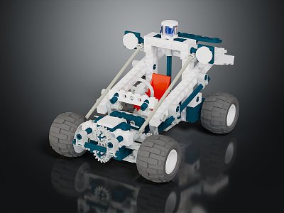 Modern toy car Lego toy Lego car model