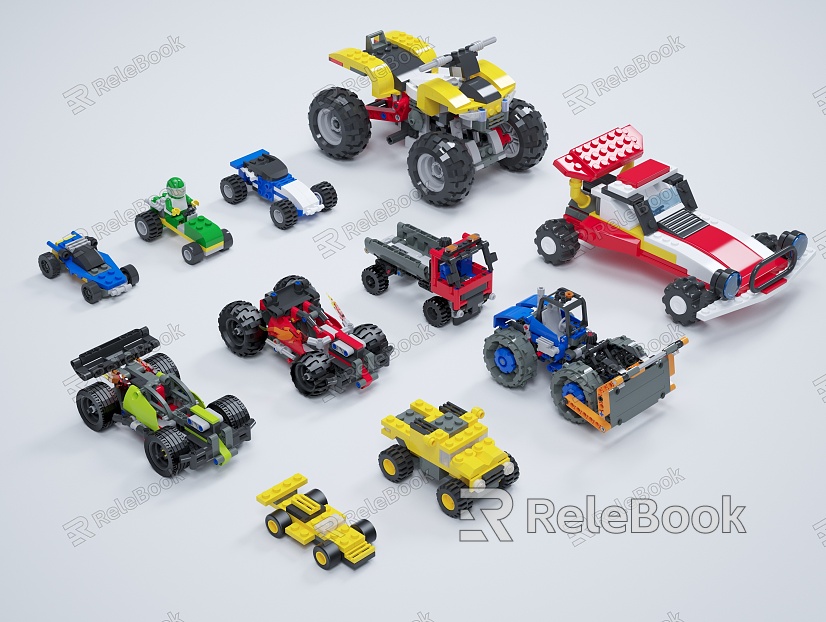 Modern toy car model