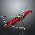 Crossbow Mechanical Crossbow Shift Bow and Arrow Shoot Far Equipment Weapons High-tech Crossbow 3d model