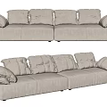 Modern Multiplayer Sofa 3d model