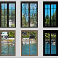 sliding window 3d model