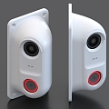 Smart Doorbell Camera Monitoring 3d model