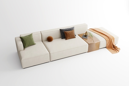 Modern Multiplayer Sofa 3d model