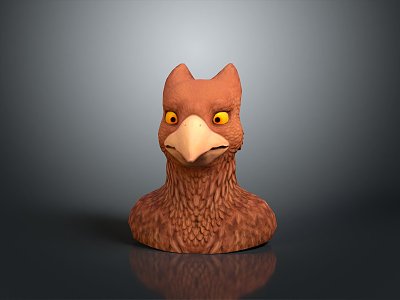 bird game animal cartoon animal realistic animal 3d model