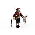 Game Role 3d model