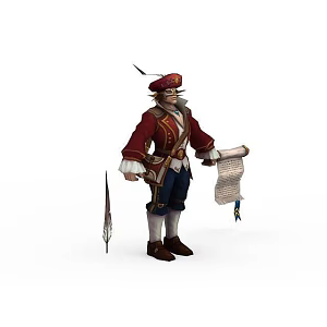 Game Role 3d model