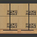 Container cargo box cargo box bag leather box leather box container realistic 3d model