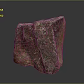 Natural Stone and Wood Craft Piece with Rustic Texture and Organic Design