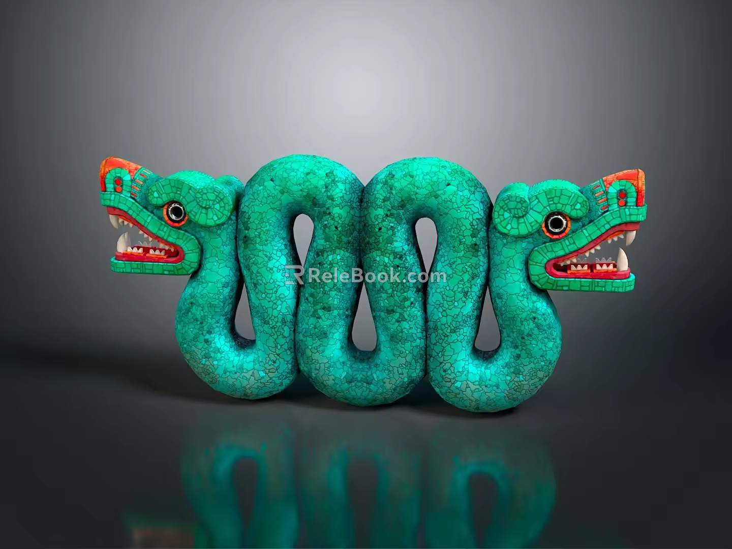 snake god snake cobra venomous snake python reptile cold-blooded animal reptile 3d model