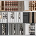 Modern Wooden Bookcases With Open Shelves And Closed Cabinets In Multiple Colors