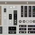 Elevator keys 3d model