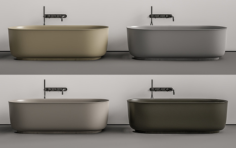 Modern Bathtub 3d model