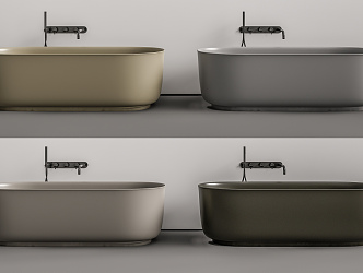 Modern Bathtub 3d model