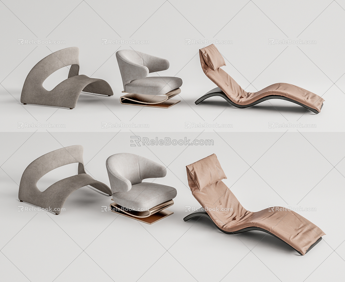 Modern Reclining Chair Leisure Chair model