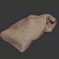 Beige Fabric Storage Bag For Daily Household Use And Organization