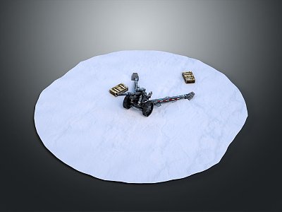 Artillery Gun Artillery Ship Gun Siege Gun Cannon Anti-aircraft Breaking Heavy Gun Heavy Gun 3d model