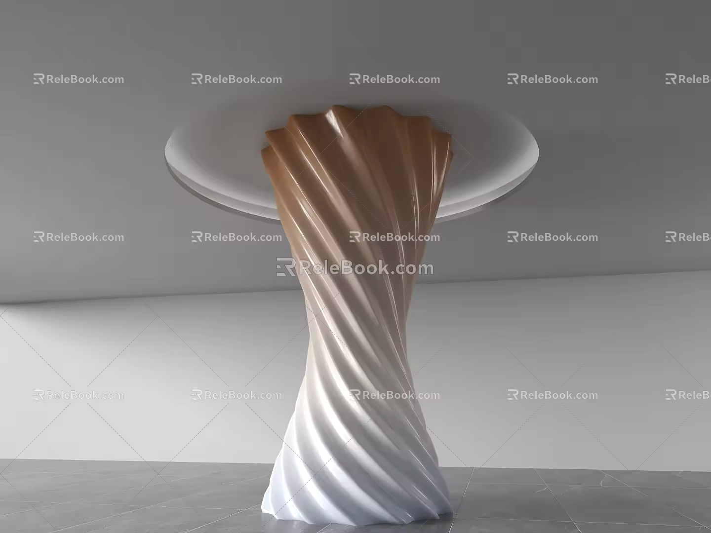 Modern Column 3d model