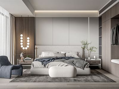 Modern Bedroom model