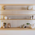 Modern display stand 3d model