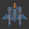 Warplanes Science Fiction Fighters Science Fiction Fighters Space Fighters Space Fighters Star Fighters Star Fighters 3d model