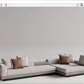 Modern Multiplayer Sofa 3d model
