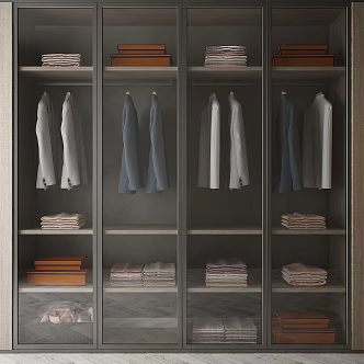Large wardrobe 3d model