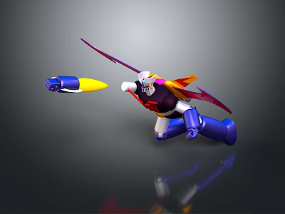 Mech Warrior Mech Soldier Machine Battlearm Mechanical Battlearm Machine Fighter Robot 3d model