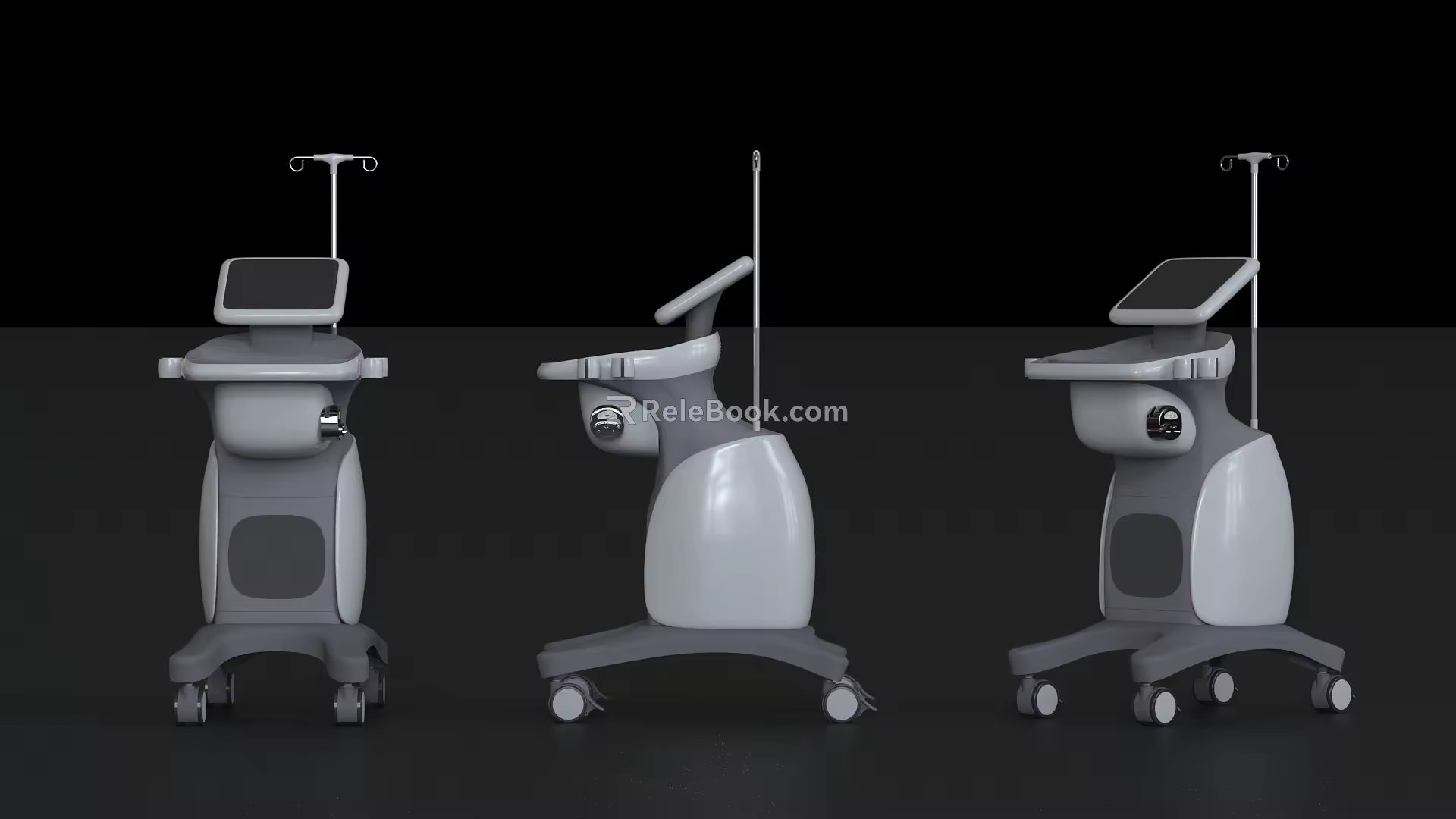 Science and technology sense future dressing cart 3d model