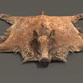 Natural Reptile Skin Display With Detailed Scales And Textured Surface