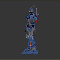 Transformers Gauda Warrior Gauda Mech Warrior Mech Soldier Machine Armor Mechanical Armor 3d model