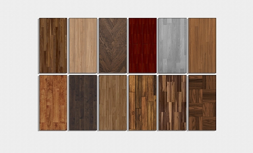 Modern Wood Flooring 3d model