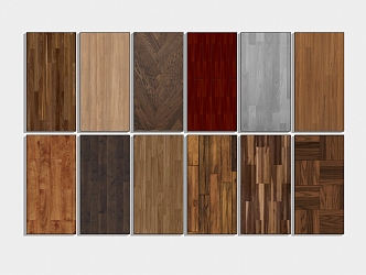 Modern Wood Flooring 3d model