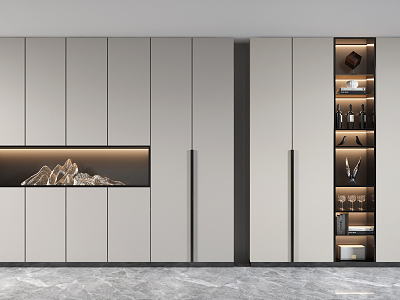 Modern Decorative Cabinet Wine Cabinet model