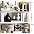 Modern ornaments combination 3d model